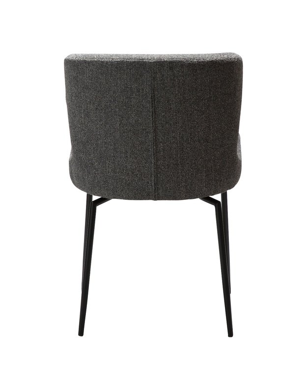 GLAM SWIVEL chair | pebble grey boucle