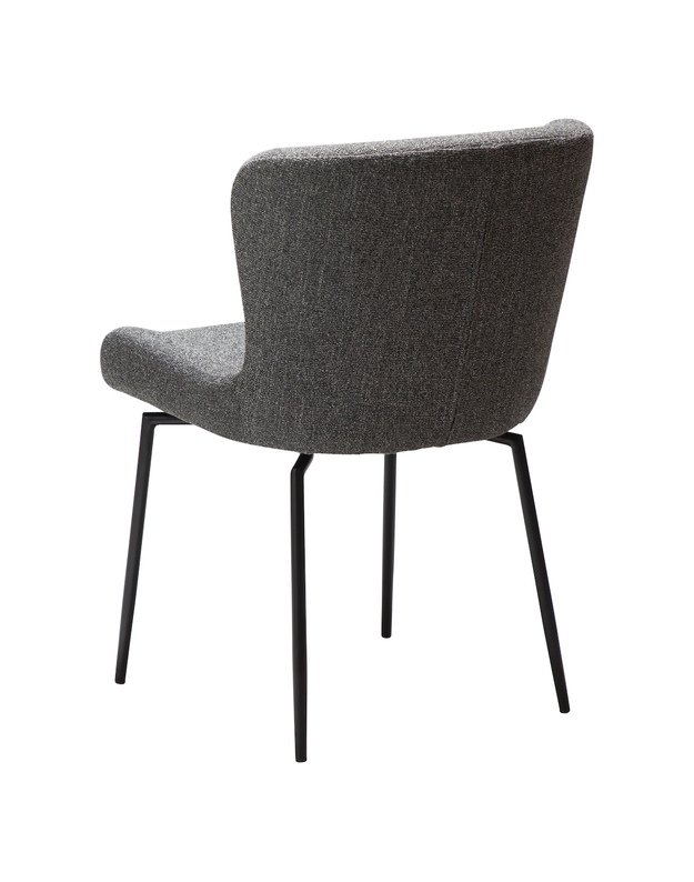 GLAM SWIVEL chair | pebble grey boucle