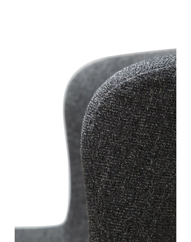 GLAM SWIVEL chair | pebble grey boucle