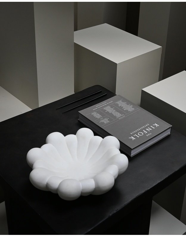 BLOOM TRAY MEDIO | Bone White