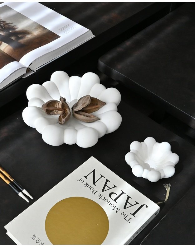 BLOOM TRAY MEDIO | Bone White