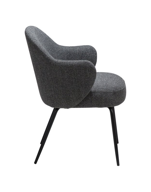 BAE armchair | pebble grey boucle