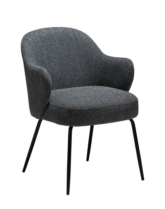 BAE armchair | pebble grey boucle