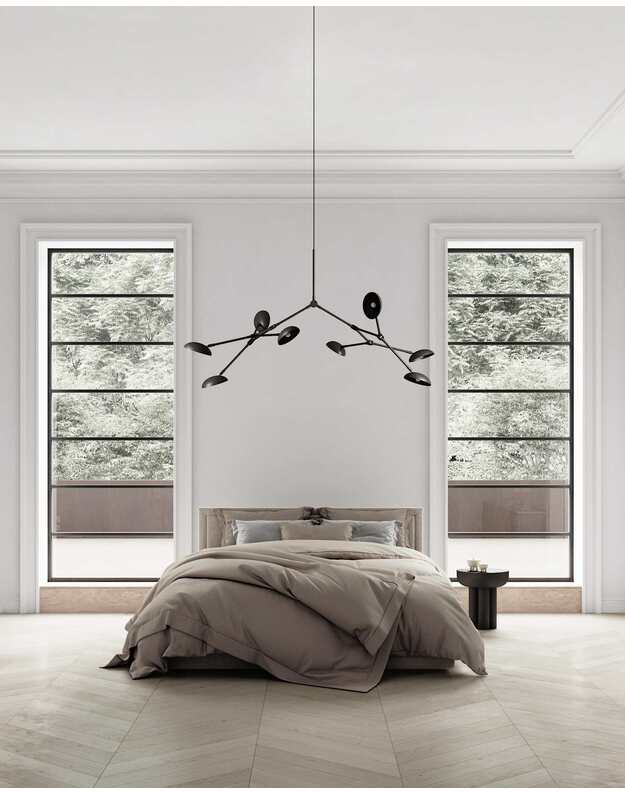 DROP CHANDELIER BRONZE  3