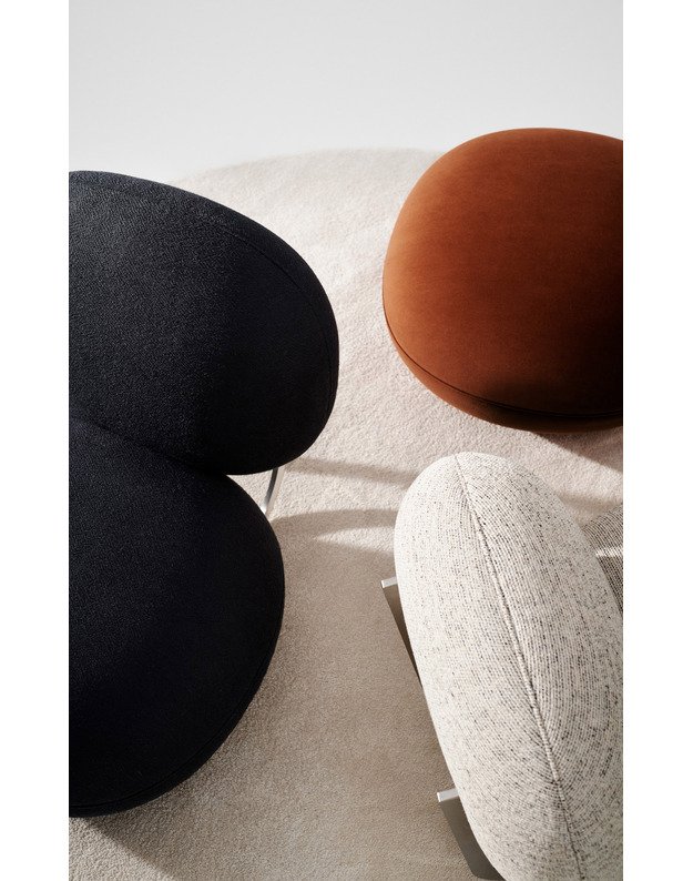 COOPER LOUNGE CHAIR STEEL | + colours 6