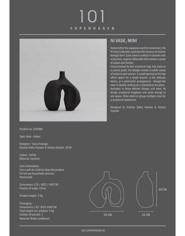 NI VASE MINI | Coffee 5