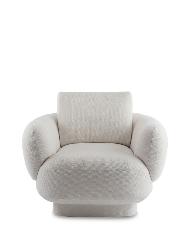 ANAM SWIVEL ARMCHAIR by Federico Peri