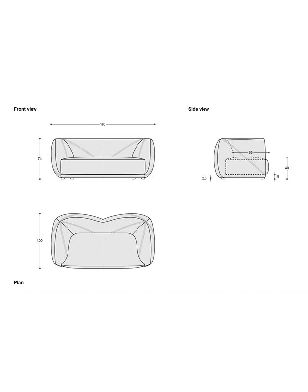 SOFA VELA by Zanellato/Bortotto 8