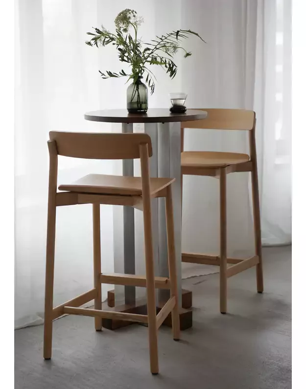 ARCHE BAR STOOL | Oak 1