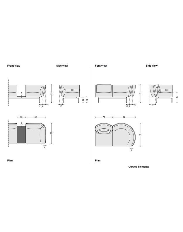 RENDEZ-VOUS SOFA by Sergio Bicego  10