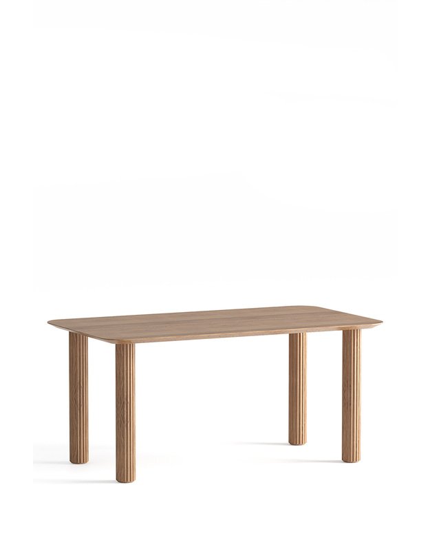 FILAR 160 TABLE | Natural oak