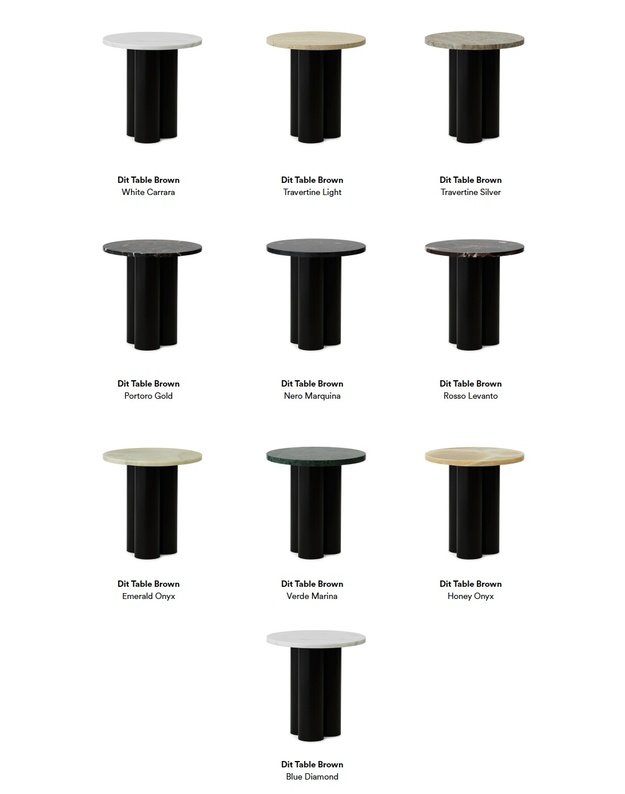 DIT BROWN TABLE | +colours 8