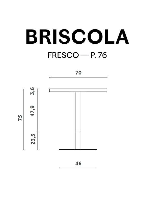 BRISCOLA TABLE | +colours 8