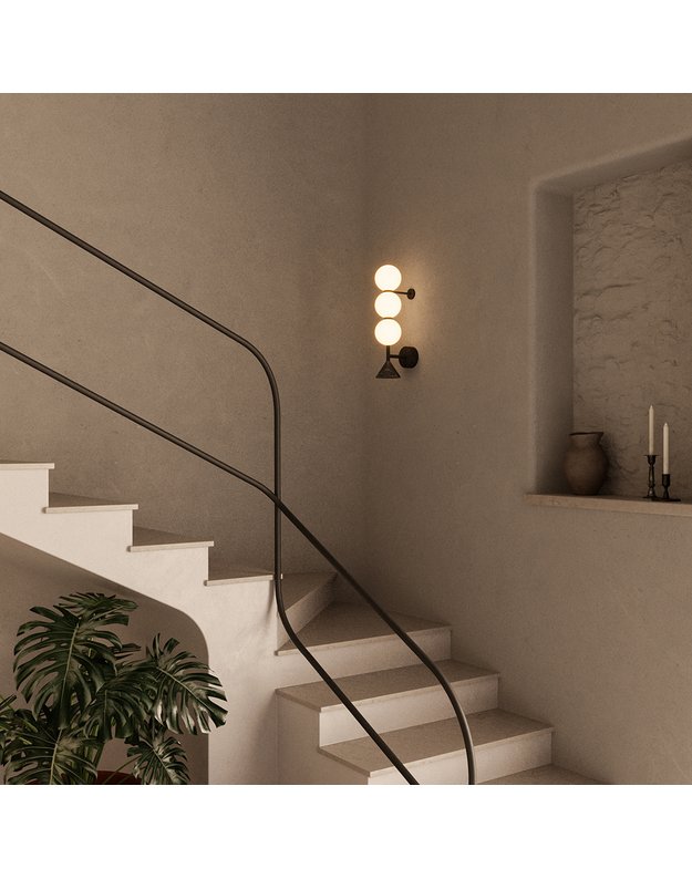 SOKO WALL LAMP | Black marble 1