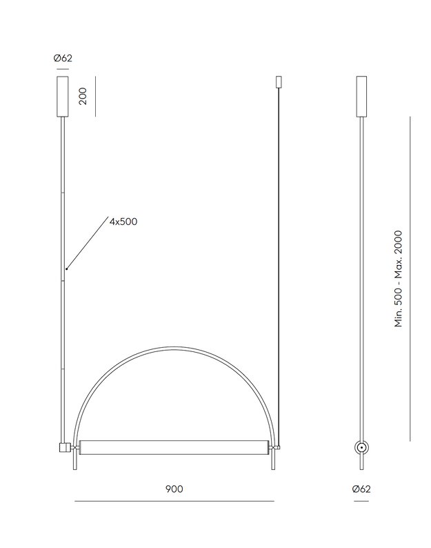 ARC PENDANT LAMP | +colours 8