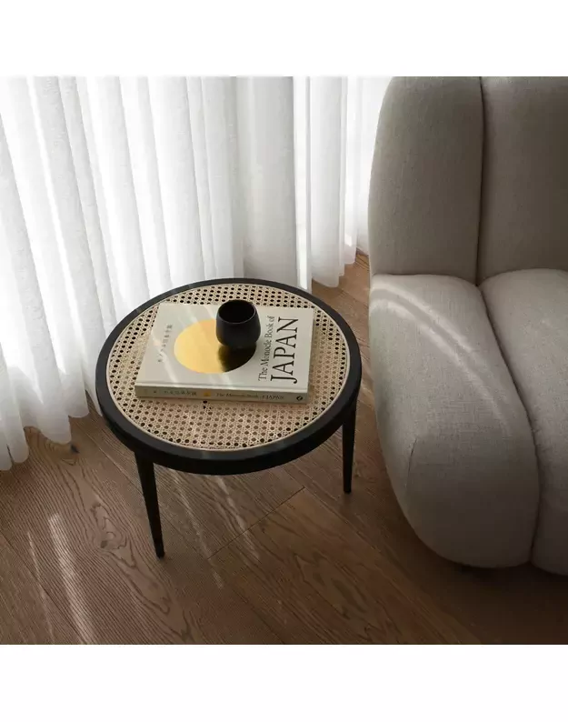 HAKO TABLE LOW | Burned Black 2