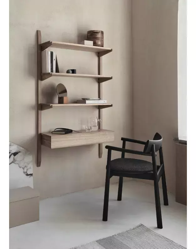 ELIPSA SOFT CHAIR | Black oak | Black Boucle 3