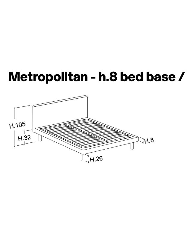 BED METROPOLITAN H8 16