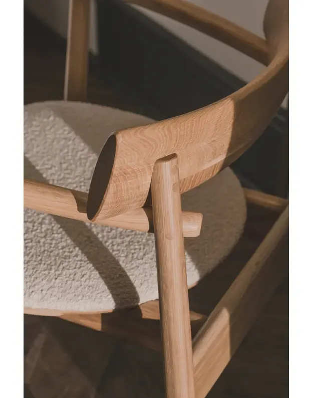 ELIPSA SOFT CHAIR | Nature Oak | Sand Boucle 4