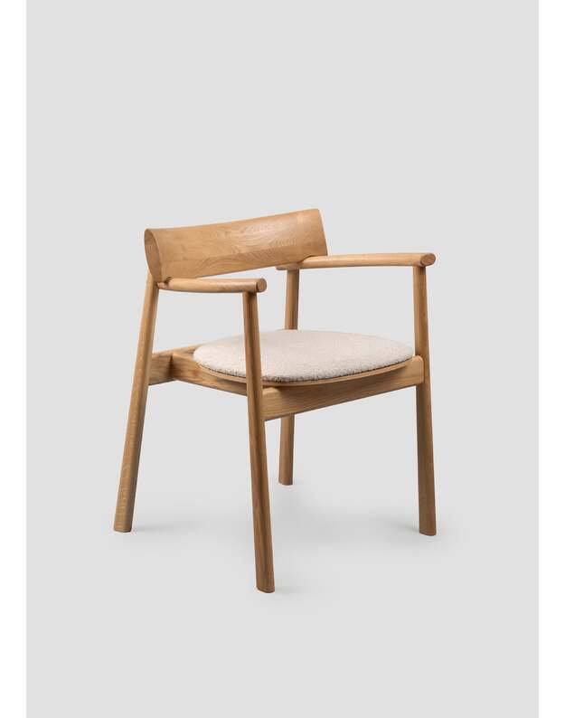 ELIPSA SOFT CHAIR | Nature Oak | Sand Boucle 5