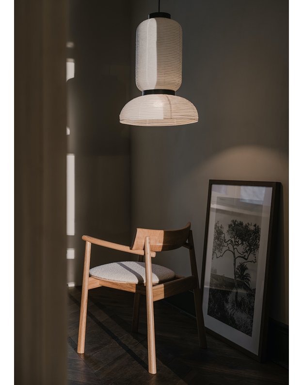 ELIPSA SOFT CHAIR | Nature Oak | Sand Boucle 1