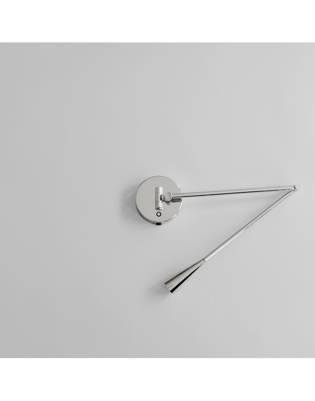 SIENINIS ŠVIESTUVAS SNAKE | Chrome 4