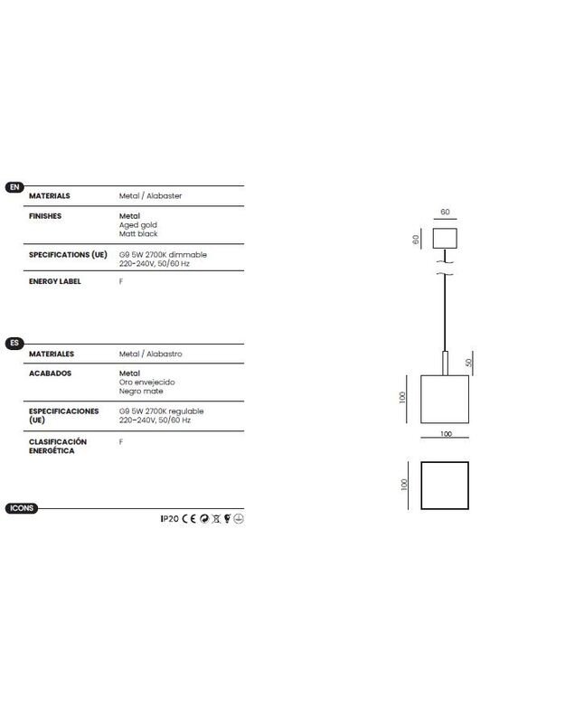 PAKABINAMAS ŠVIESTUVAS CUBIC S | +spalvos 4