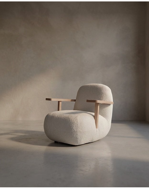 FOTELIS TOE ARMREST | Off White