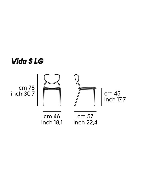 KĖDĖ VIDA S LG | +spalvos