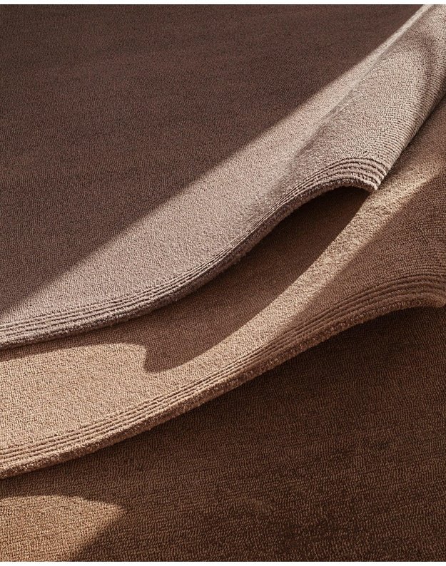 GROUND BARK rug by Norm Architects