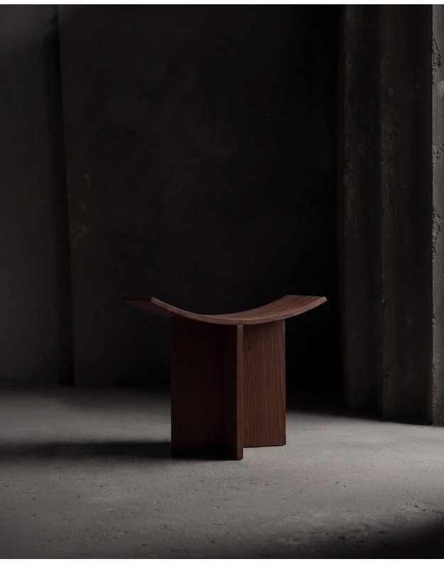 TABURETĖ BRUTUS CLASSIC BROWN OAK