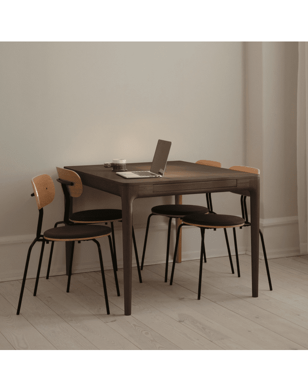 HEART'N'SOUL EXTENDABLE DINING TABLE 120/170/220 | Walnut