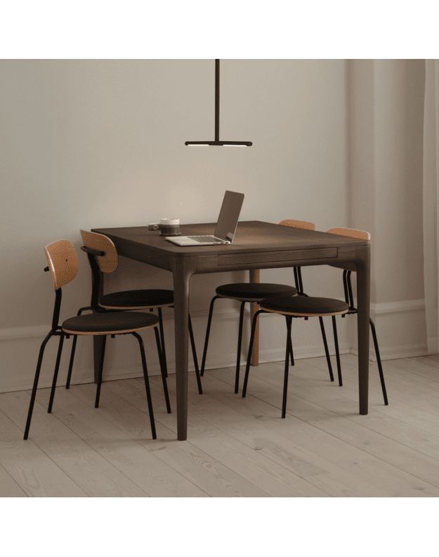 HEART'N'SOUL EXTENDABLE DINING TABLE 120/170/220 | Walnut