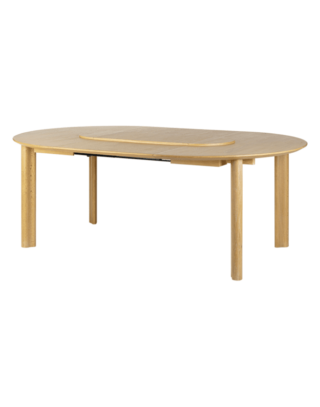 COMFORT CIRCLE EXTENDABLE DINING TABLE | Oak