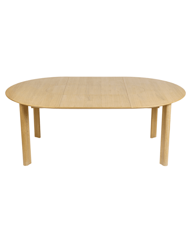 COMFORT CIRCLE EXTENDABLE DINING TABLE | Oak