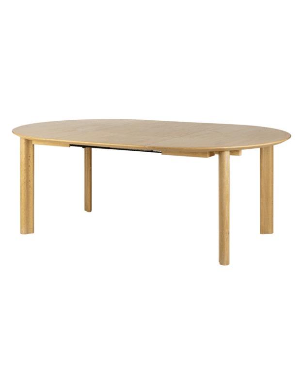 COMFORT CIRCLE EXTENDABLE DINING TABLE | Oak