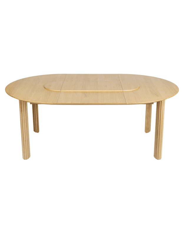 COMFORT CIRCLE EXTENDABLE DINING TABLE | Oak
