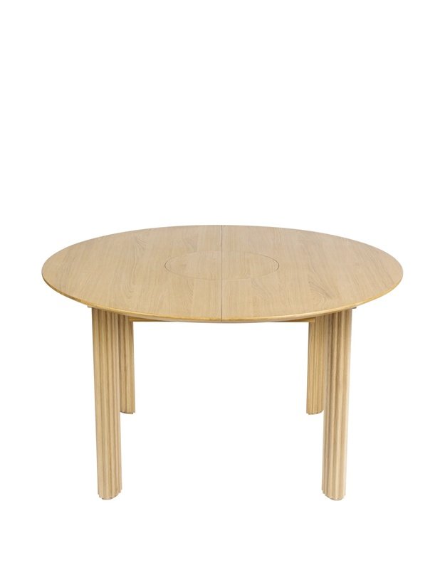 COMFORT CIRCLE EXTENDABLE DINING TABLE | Oak