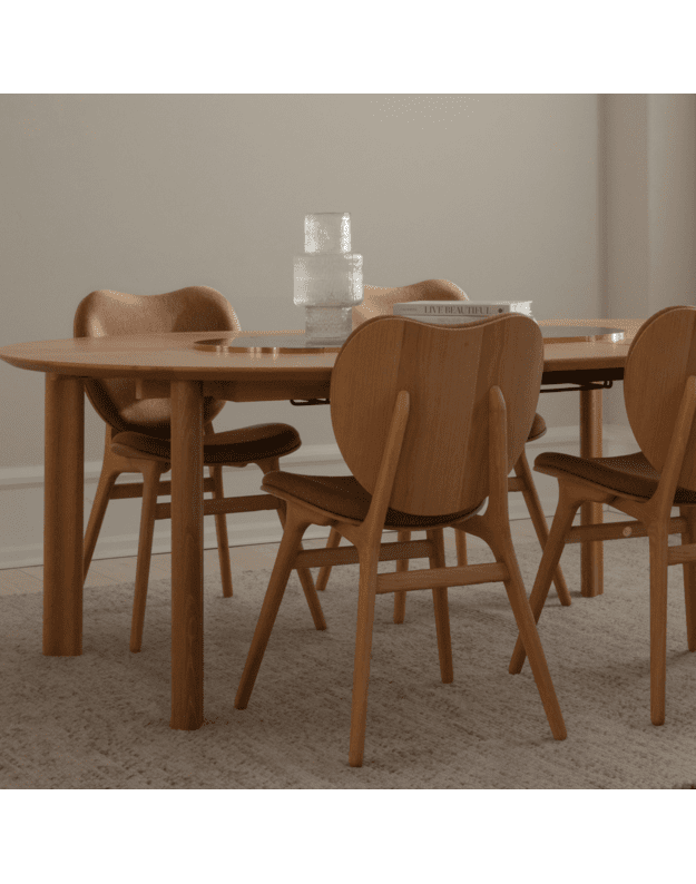 COMFORT CIRCLE EXTENDABLE DINING TABLE | Oak