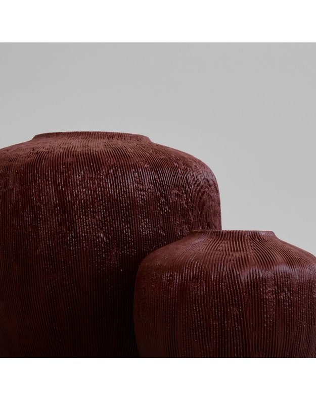 VAZA SUNAO MEDIO | Carved Ruby