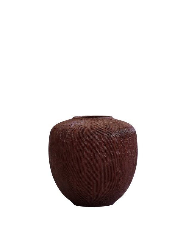 VAZA SUNAO MEDIO | Carved Ruby