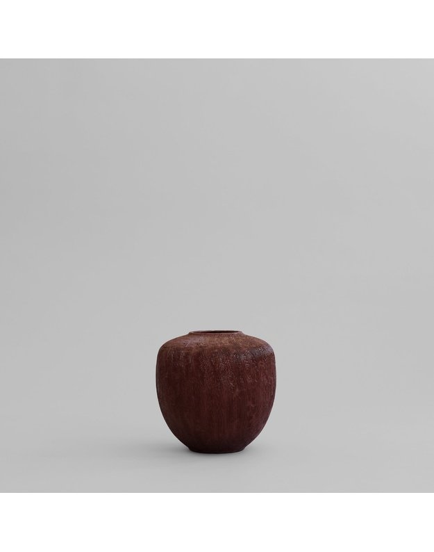 VAZA SUNAO MEDIO | Carved Ruby