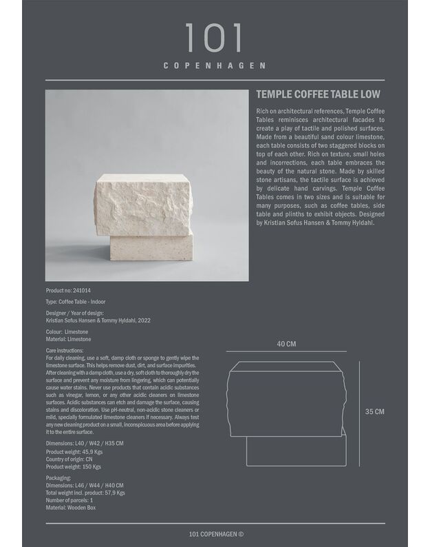 STALIUKAS TEMPLE LOW | Limestone