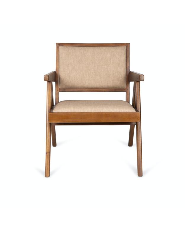 EASY LOUNGE CHAIR | upholstered brown