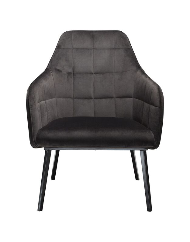 EMBRACE fotelis | black velvet