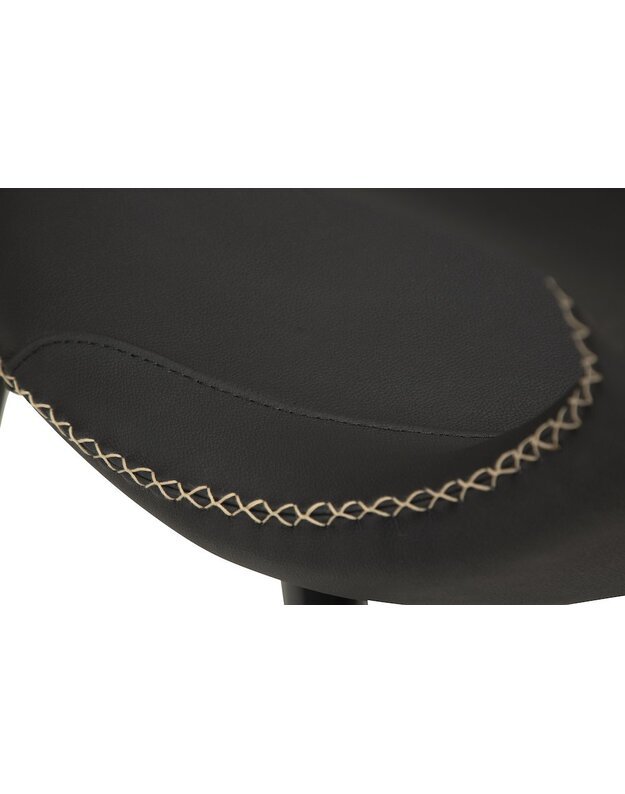FLAIR krėslas | black leather
