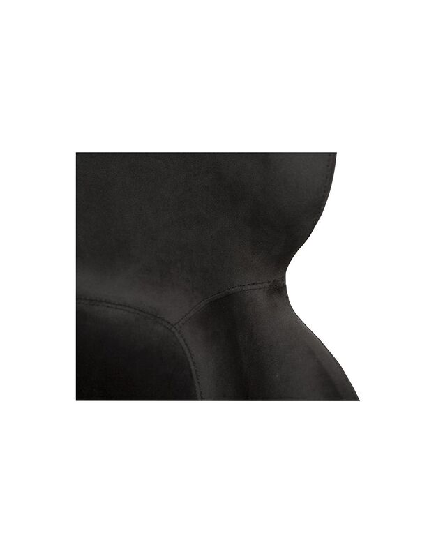 GAIA fotelis | black velvet