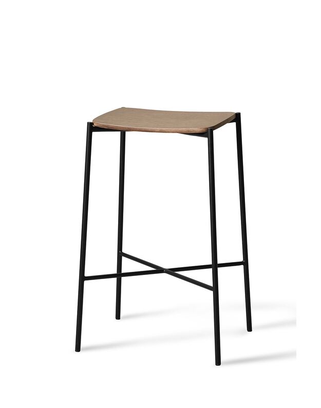 PARAGON bar stool | smoked oak