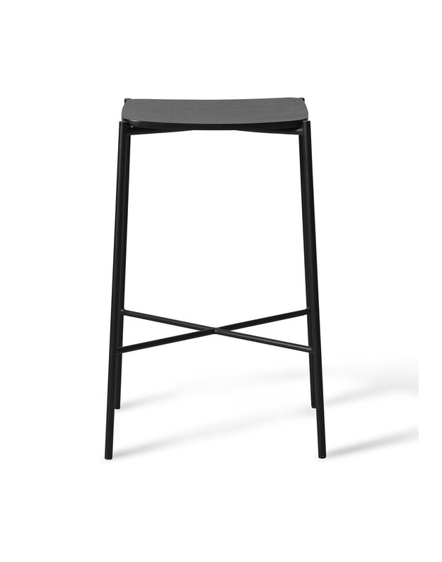 PARAGON bar stool | black oak