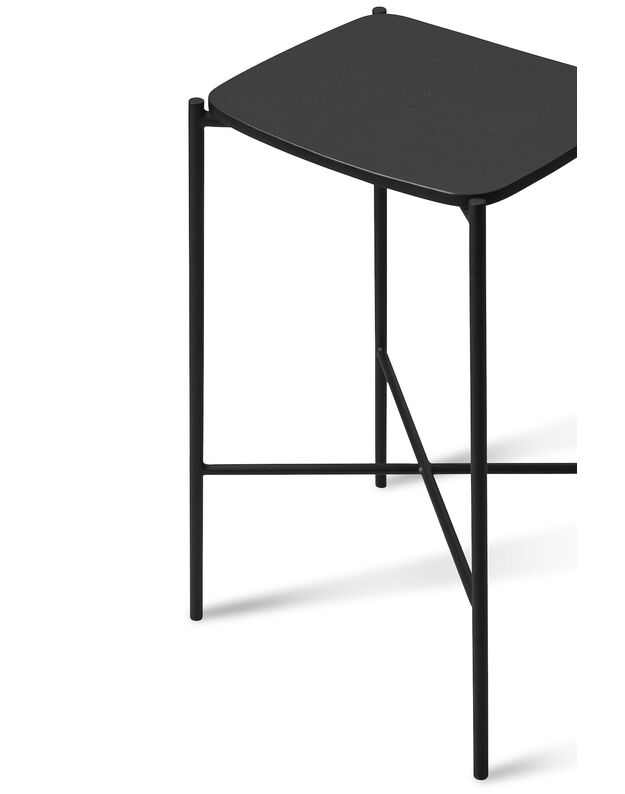 PARAGON pusbario kėdė | black oak